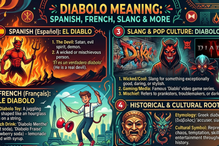 Diabolo Meaning: Spanish, French, Slang & More