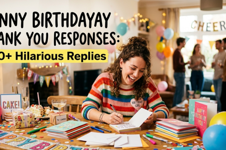 Funny Birthday Thank You Responses: 100+ Hilarious Replies