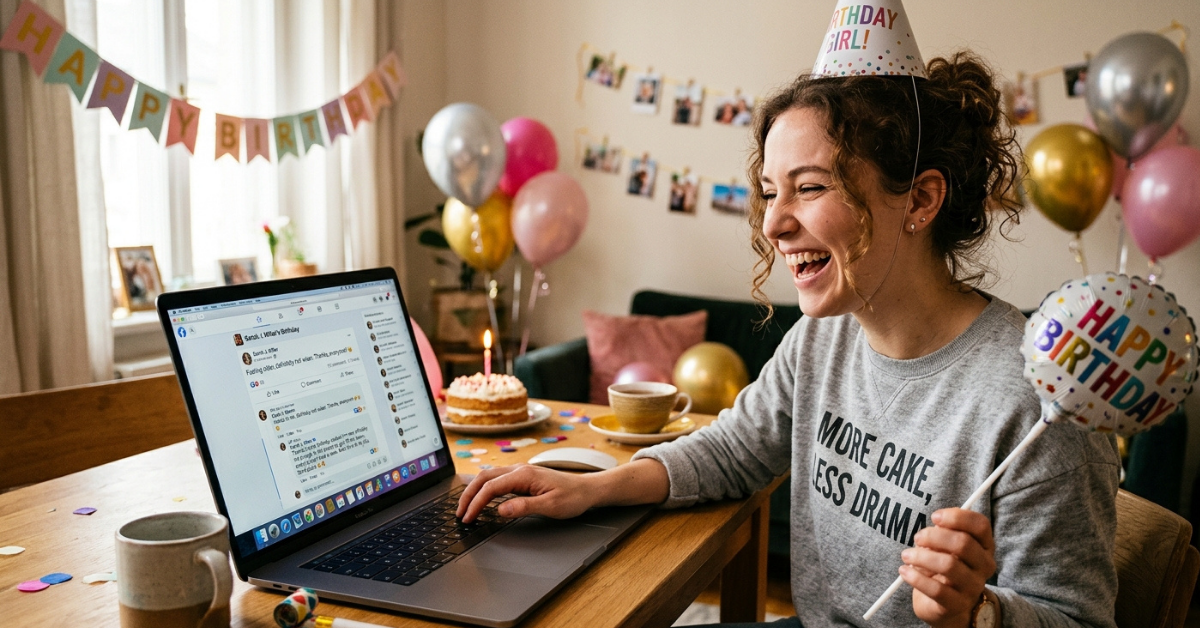 Funny Responses to Birthday Wishes on Facebook