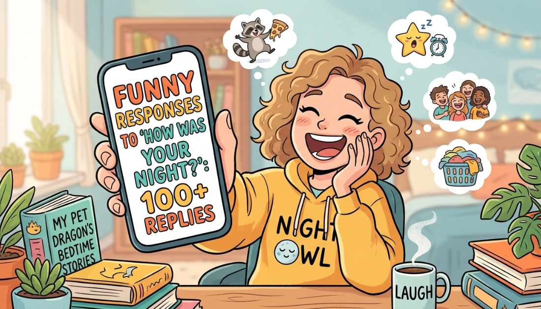 Funny Responses to How Was Your Night: 100+ Replies