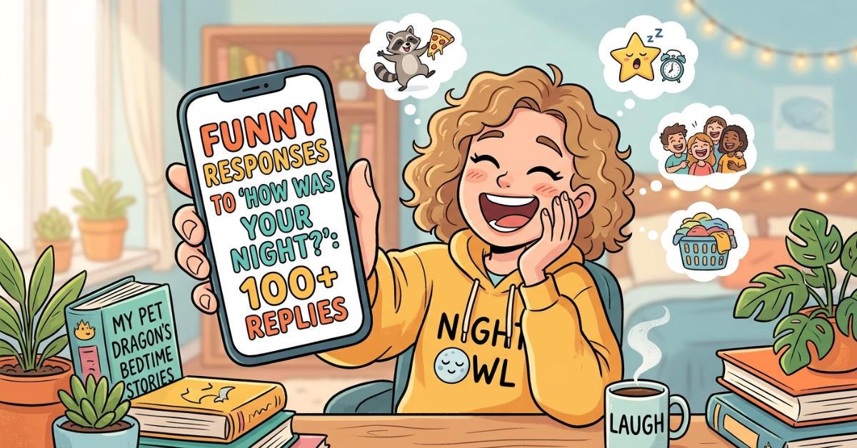 Funny Responses to How Was Your Night: 100+ Replies