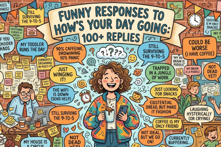 Funny Responses to How’s Your Day Going: 100+ Replies