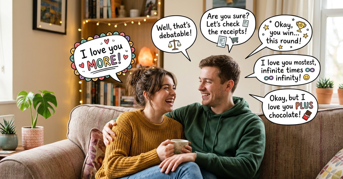 Funny Responses to I Love You More: Cute & Clever Replies