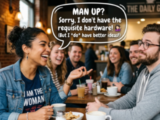 Funny Responses to Man Up: Witty Comebacks