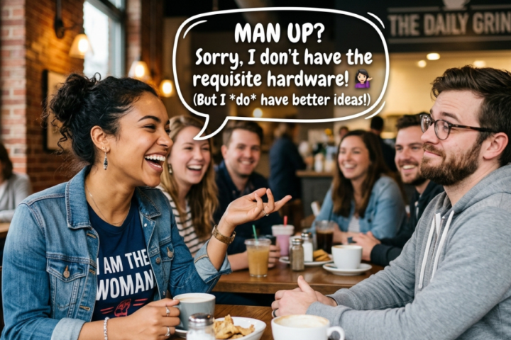 Funny Responses to Man Up: Witty Comebacks