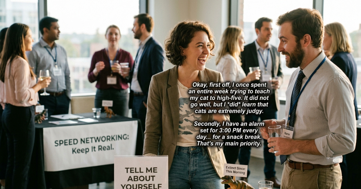 Funny Responses to “Tell Me About Yourself”