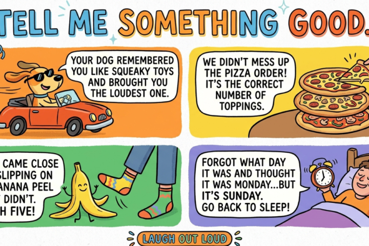 Funny Responses to Tell Me Something Good