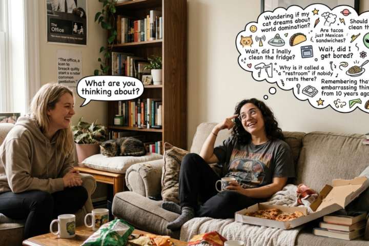 Funny Responses to What Are You Thinking About?