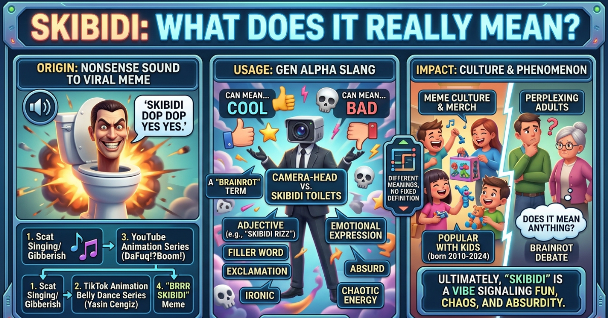 Skibidi Meaning: What Does Skibidi Really Mean?