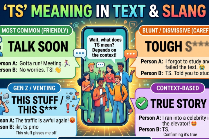 TS Meaning in Text: What Does TS Mean in Slang?