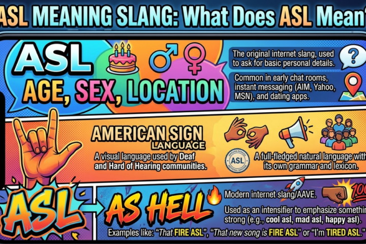ASL Meaning Slang: What Does ASL Mean?