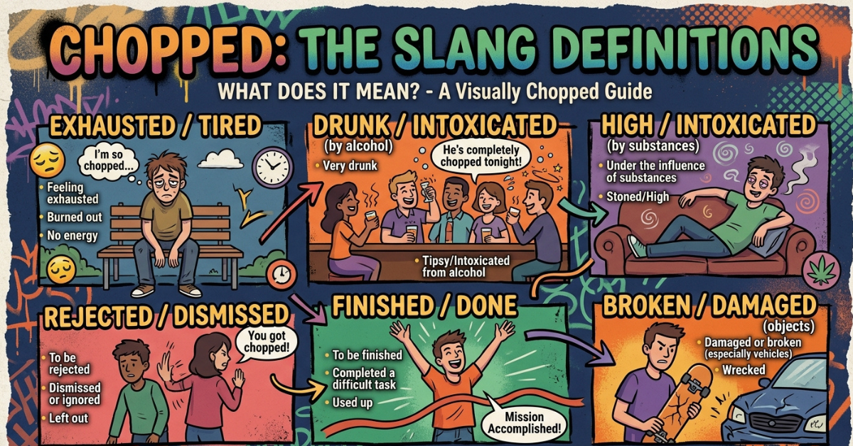 Chopped Meaning Slang: What Does It Mean?