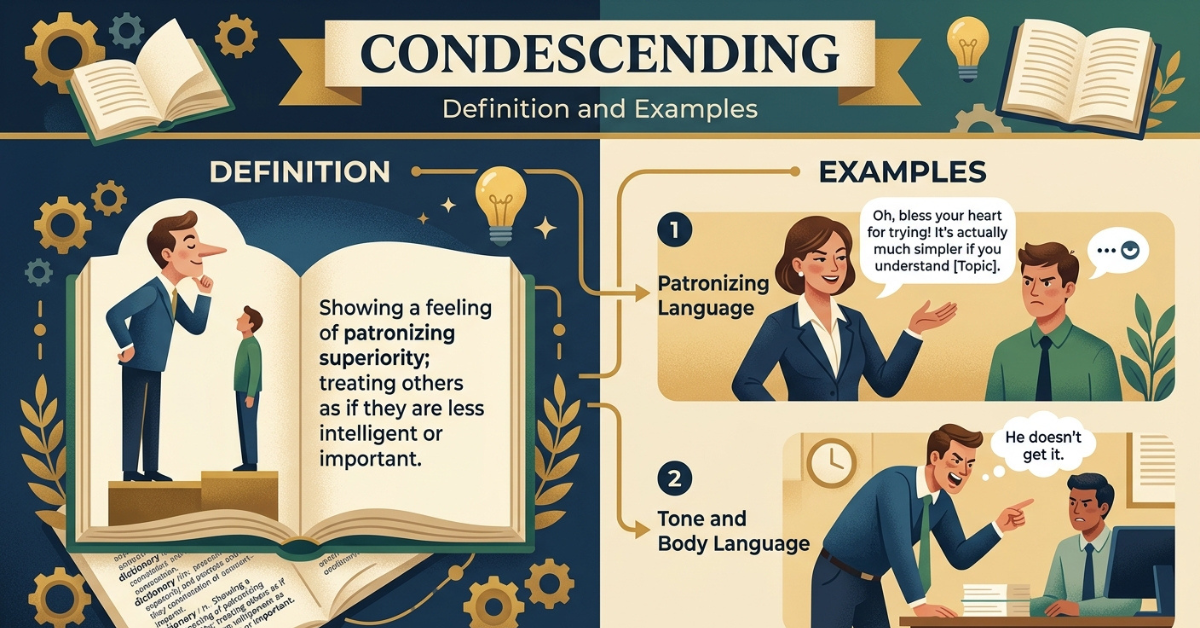 Condescending Meaning: Definition and Examples