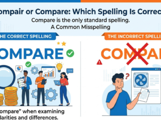 Compair or Compare: Which Spelling Is Correct?