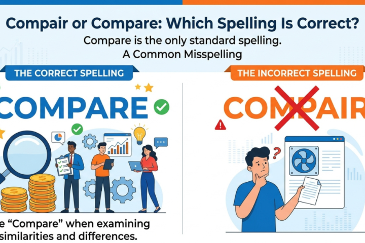 Compair or Compare: Which Spelling Is Correct?