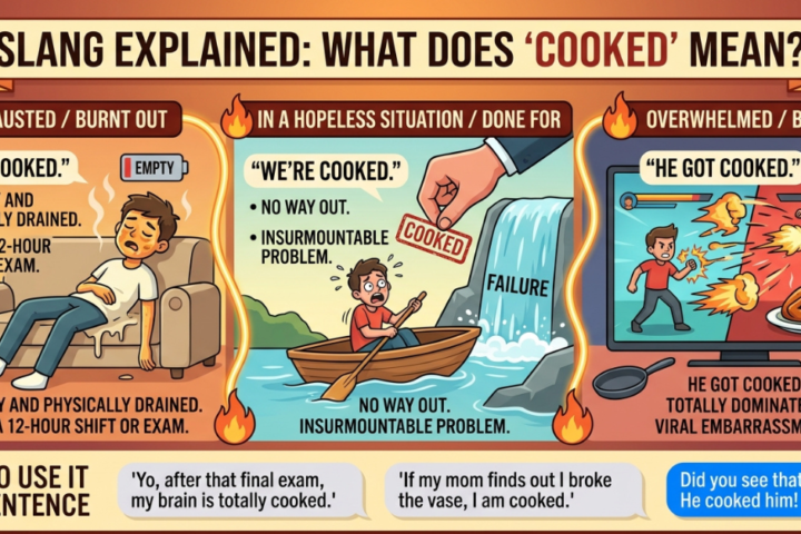 Cooked Meaning Slang: What Does “Cooked” Mean?