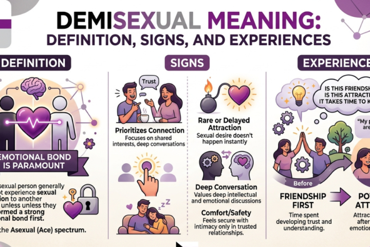 Demisexual Meaning: Definition, Signs, and Experiences