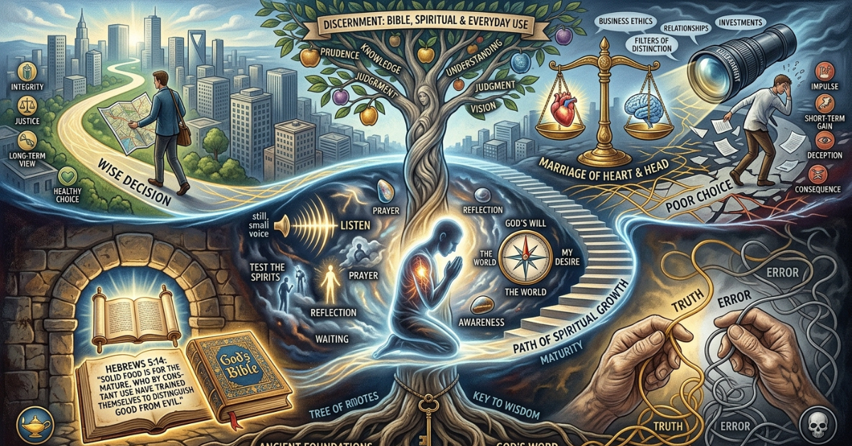Discernment Meaning: Bible, Spiritual & Everyday Use