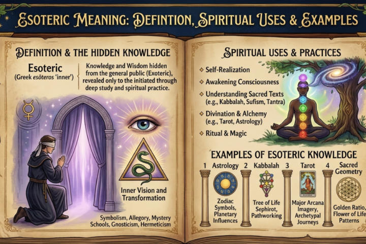 Esoteric Meaning: Definition, Spiritual Uses & Examples