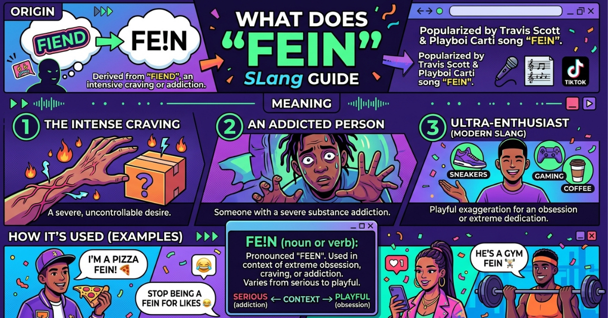Fein Meaning Slang What Does “Fein” Mean