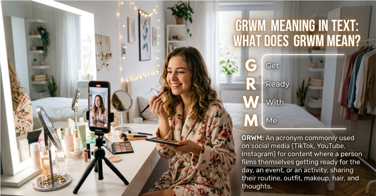 GRWM Meaning in Text: What Does GRWM Mean?