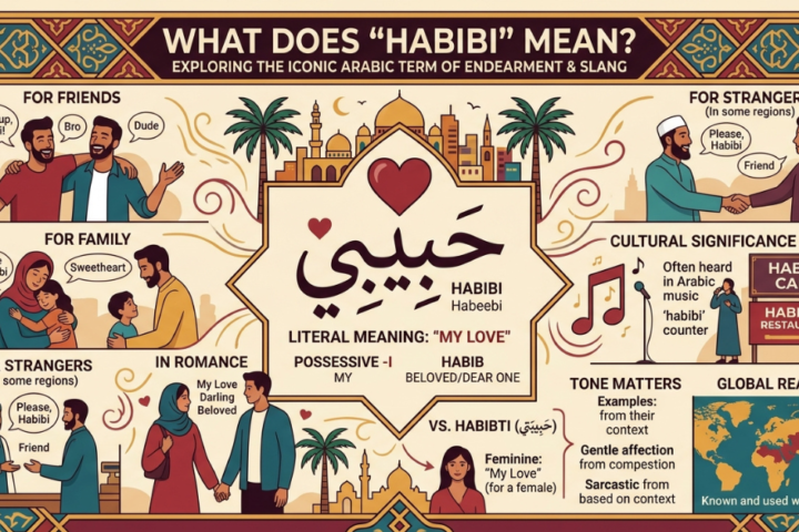 Habibi Meaning Slang: What Does Habibi Mean?