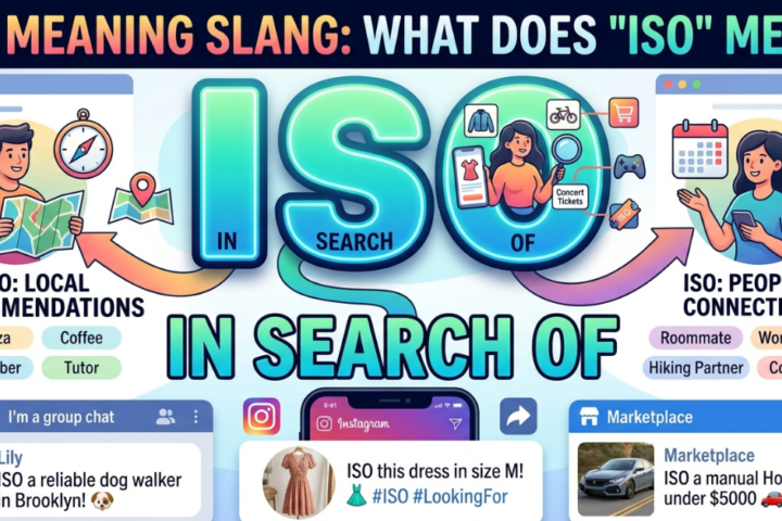 ISO Meaning Slang: What Does ISO Mean?
