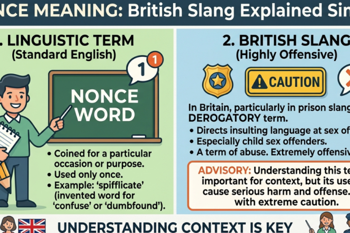 Nonse Meaning: British Slang Explained Simply