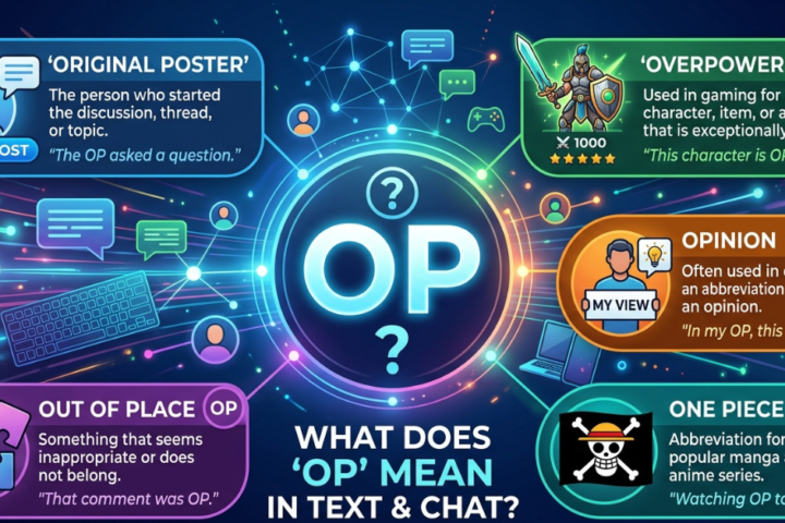 OP Meaning: What Does OP Mean in Text & Chat?