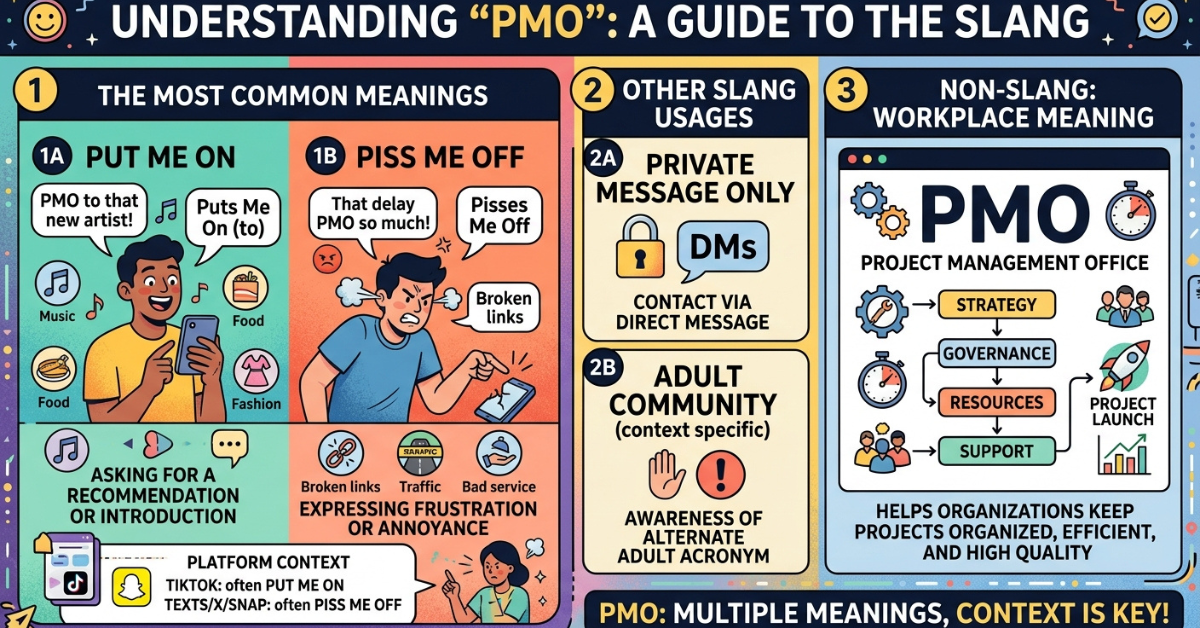 PMO Meaning Slang: What Does PMO Mean?
