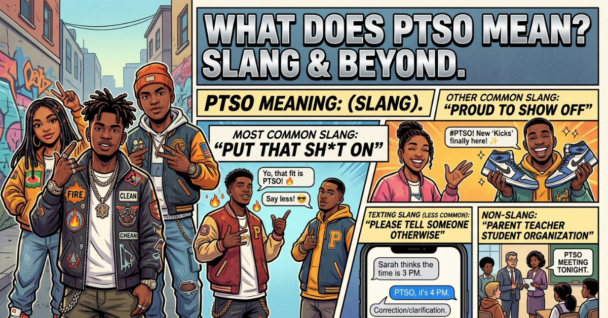 PTSO Meaning Slang: What Does PTSO Mean?