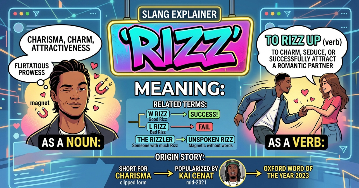 Rizz Meaning: What Does Rizz Mean in Slang?
