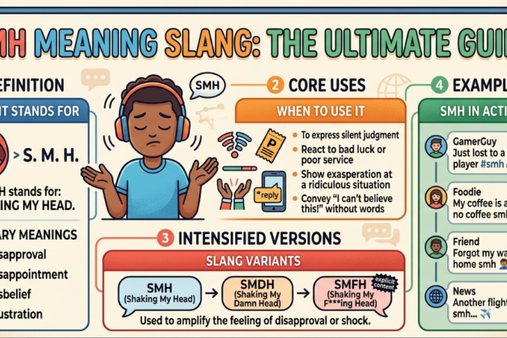 SMH Meaning Slang: Definition, Uses & Examples
