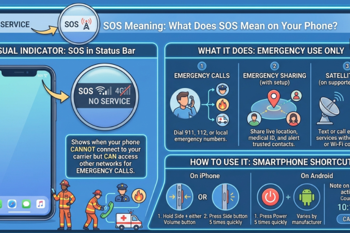 SOS Meaning: What Does SOS Mean on Your Phone?