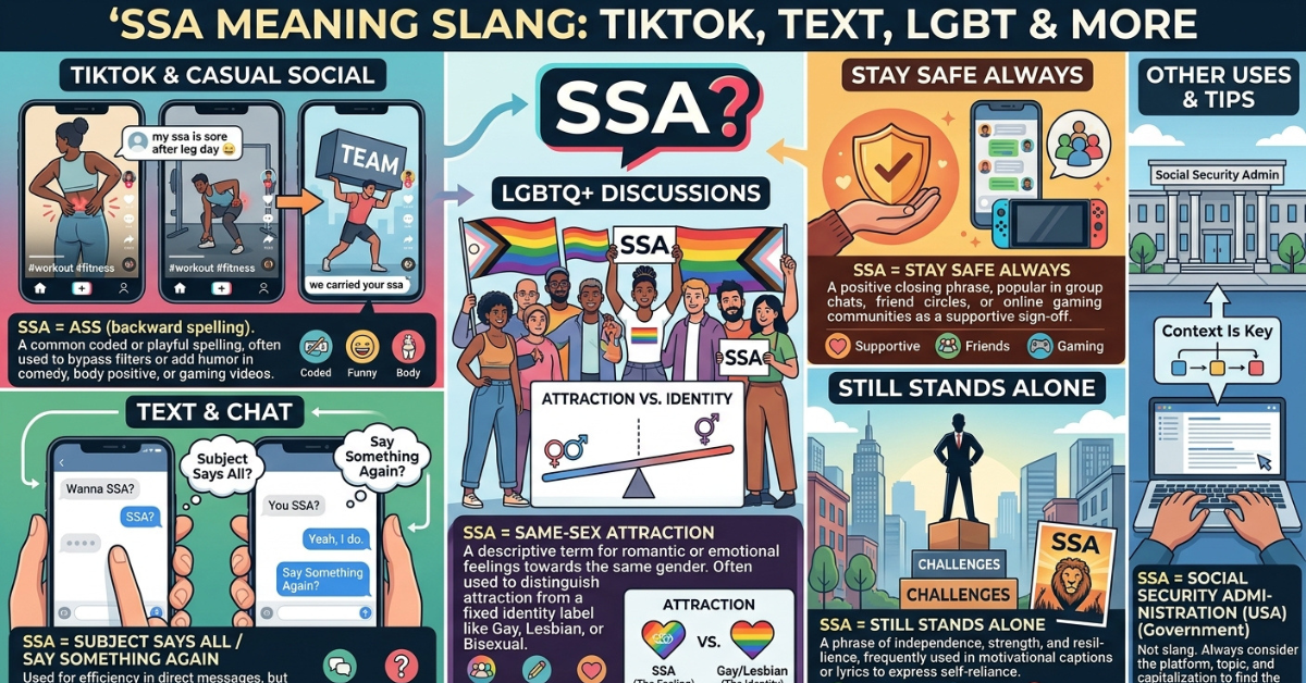 SSA Meaning Slang: TikTok, Text, LGBT & More