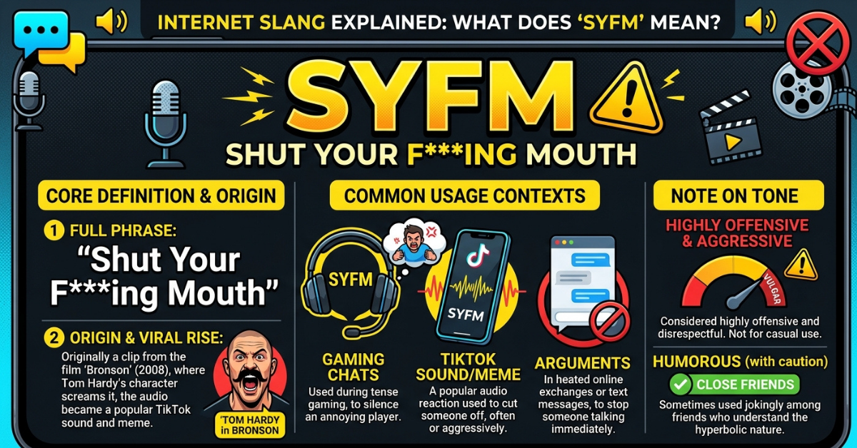 SYFM Meaning Slang: What Does SYFM Mean?
