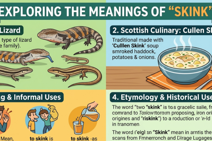 Skink Meaning: Definition, Slang, Scottish Uses & More