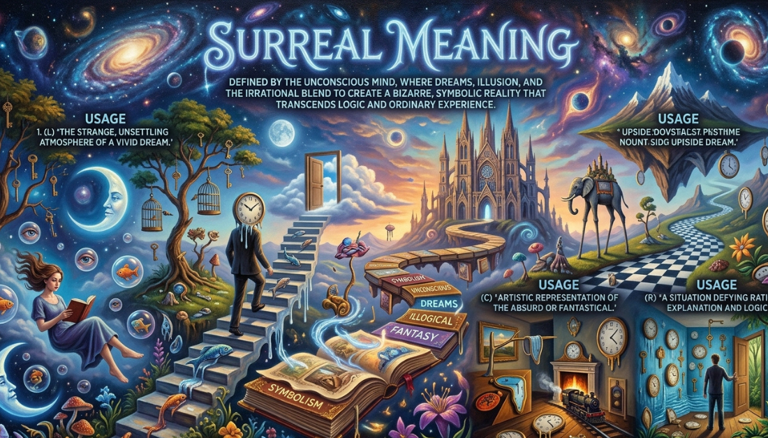Surreal Meaning: Definition, Examples, and Usage