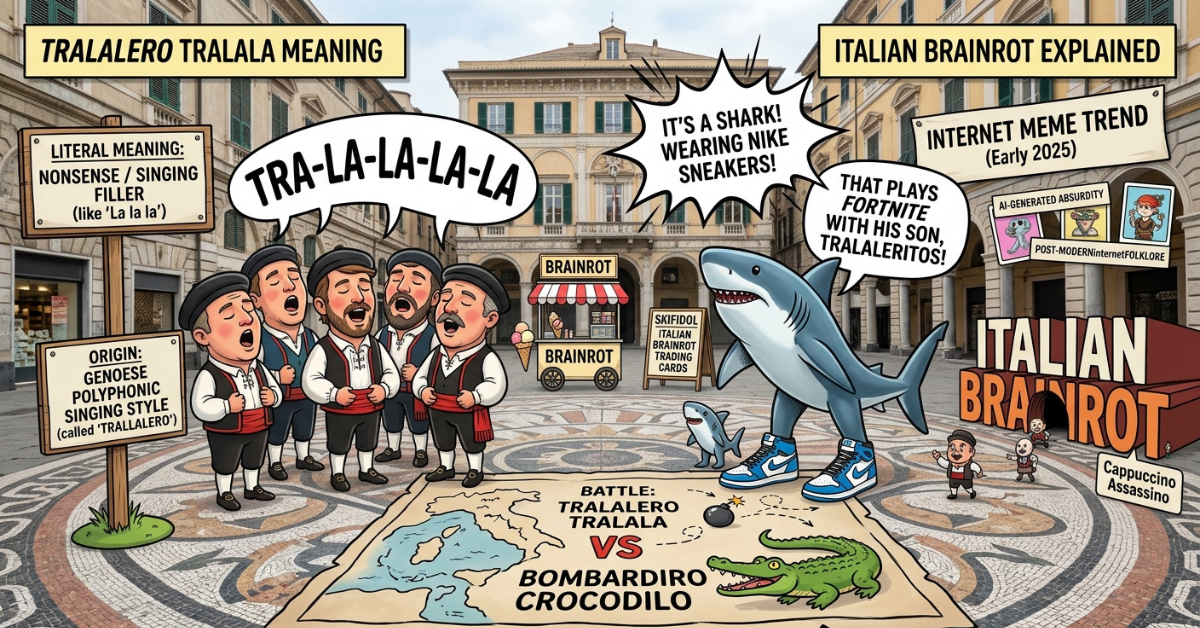 Tralalero Tralala Meaning & Italian Brainrot Explained