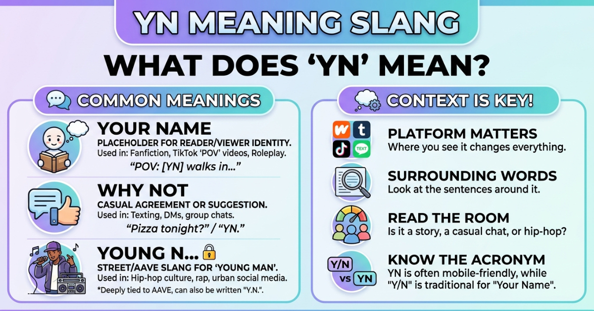 YN Meaning Slang: What Does YN Mean?